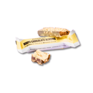 BAREBELLS PROTEIN BAR WHITE CHOCO-ALMOND 55GR