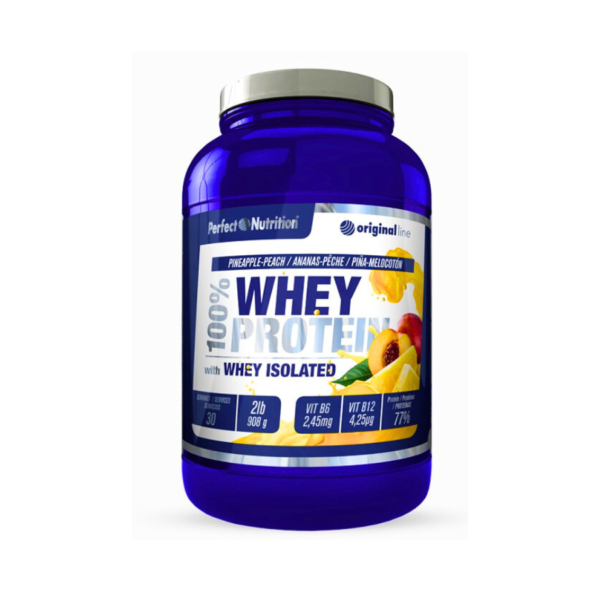 WHEY PROTEIN PIÑA MELOCOTON 2LB