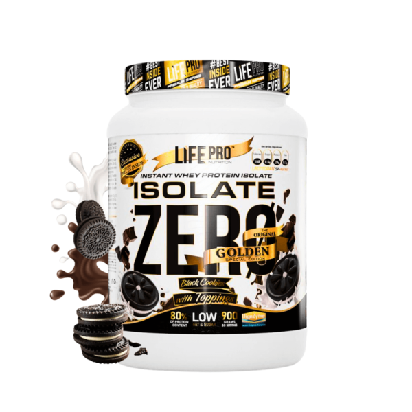 ISOLATE GOURMET BLACK COOKIES WITH TOPPINGS LIFE PRO