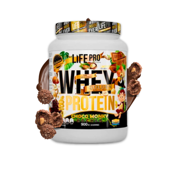 WHEY GOURMET EDITION 900G CHOCO MONKY ROCHER LIFE PRO