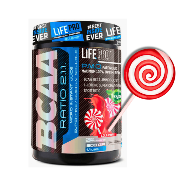 BCAA 2:1:1 LOLLIPOP SORBET LIFE PRO