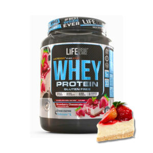 LIFE PRO WHEY STRAWBERRY CHEESECAKE 1KG