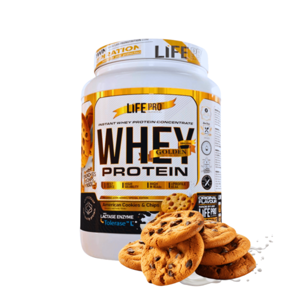 LIFE PRO WHEY GOURMET AMERICAN COOKIES & CHIPS 900G