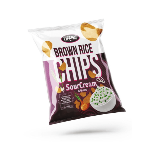 CHIPS BROWN RICE CREAM & ONION