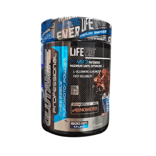 LIFE PRO GLUTAMINE 500G COLA