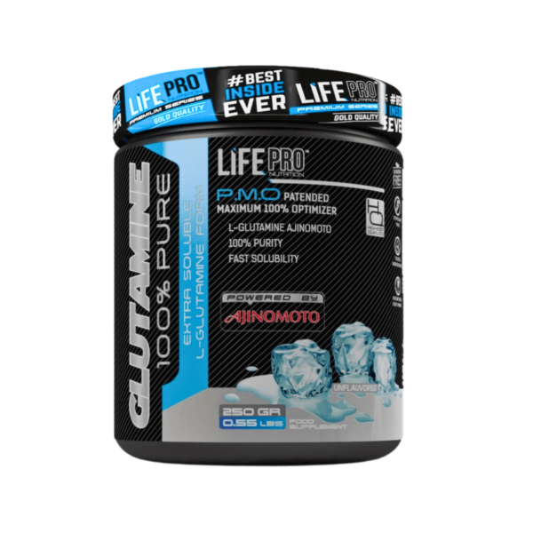 LIFE PRO GLUTAMINE 250G UNFLAVORED