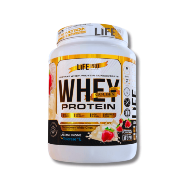 WHEY GOURMET STRAWBERRY WHITE CHOC