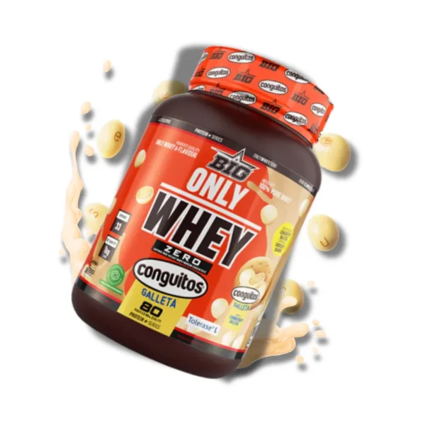 BIG ONLY WHEY ZERO CONGUITOS BLANCOS 1KG - Imagen 2