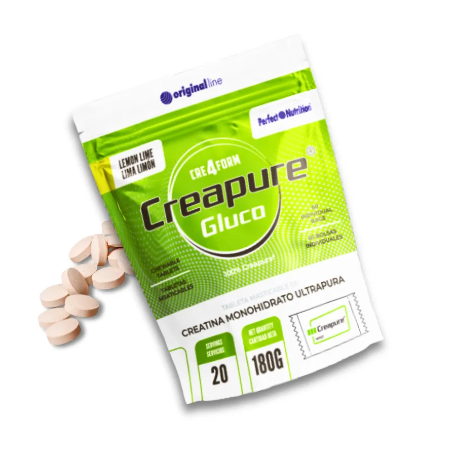 CREAPURE GLUCO TABLETAS MASTICABLES