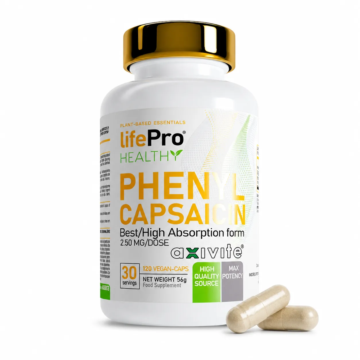 LIFE PRO PHENYL CAPSAICIN 120 CAPS 2 LIFE PRO PHENYL CAPSAICIN 120CAPS