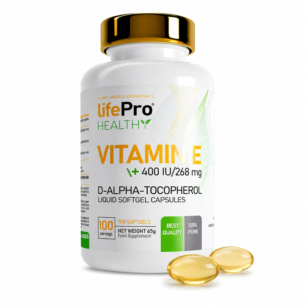 LIFE PRO VITAMIN E 400 UI 100 CAPS