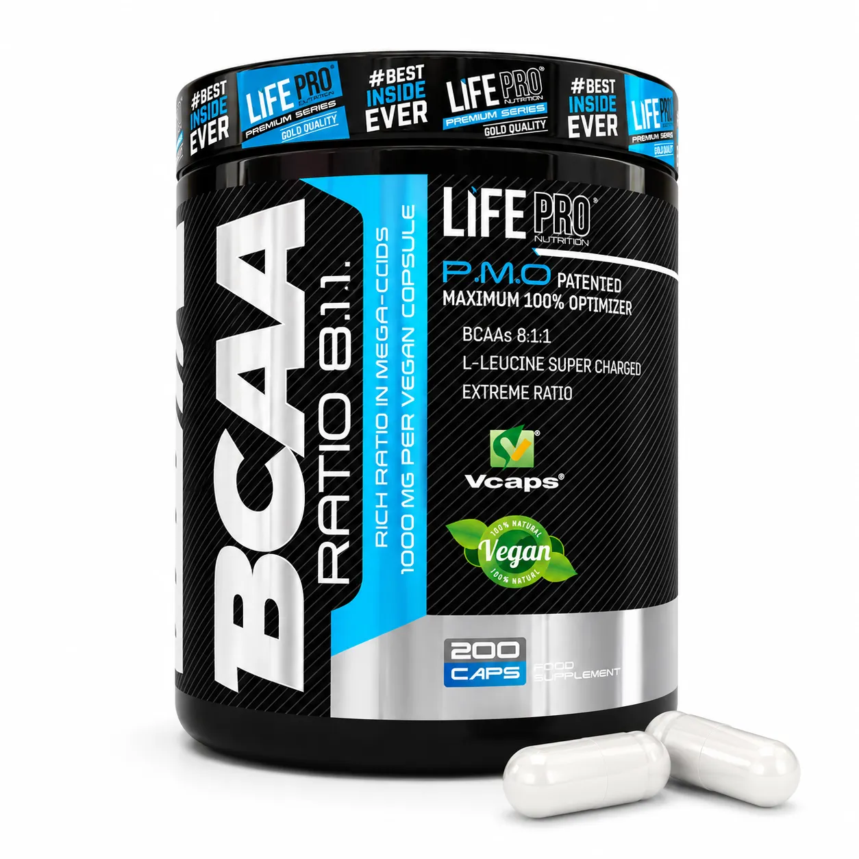 LIFE PRO BCAA PRO 8.1.1 200 CAPS