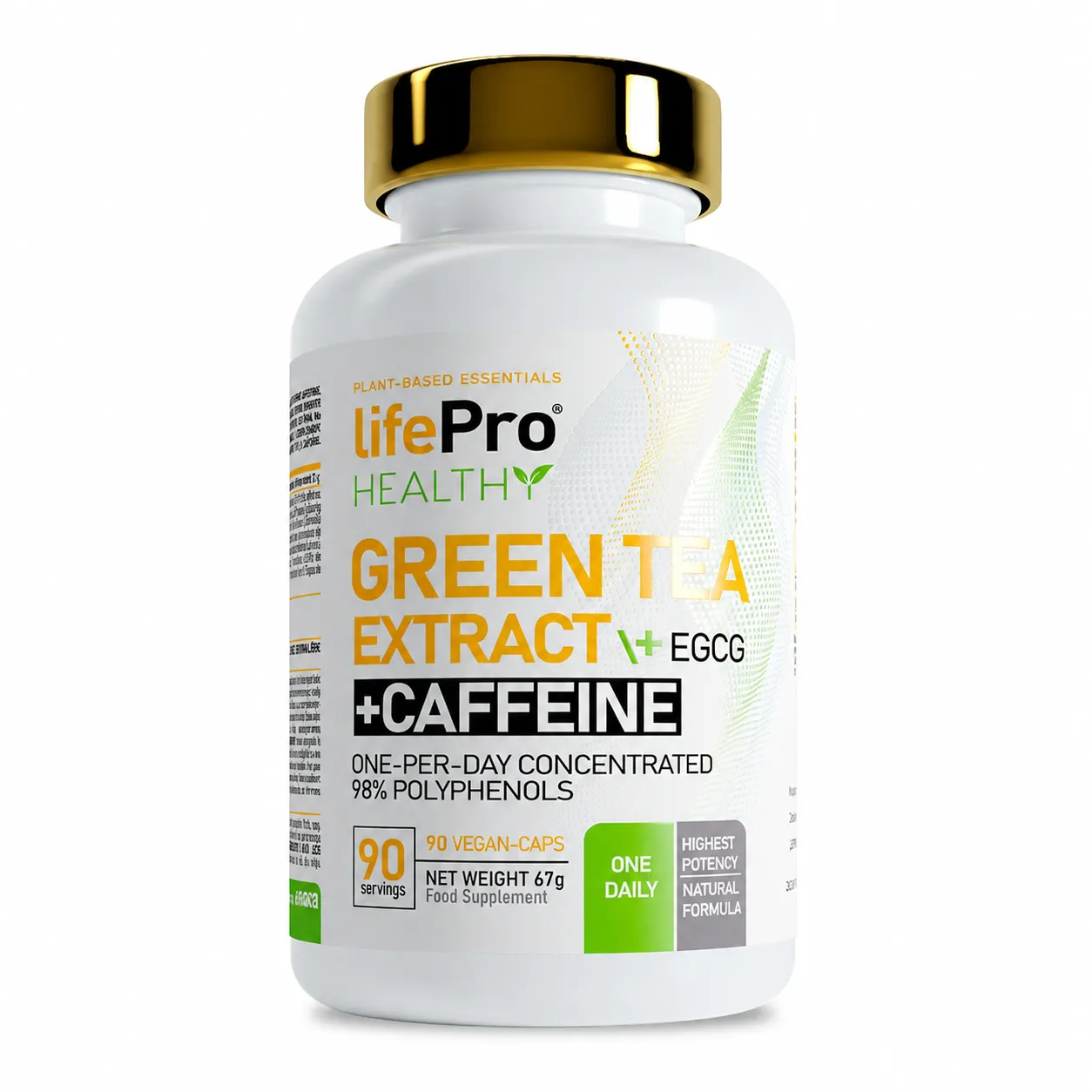LIFE PRO GREEN TEA+EGCG+CAFFEINE 90 CAPS 1 LIFE PRO GREEN TEA+EGCG+CAFFEINE 90 CAPS