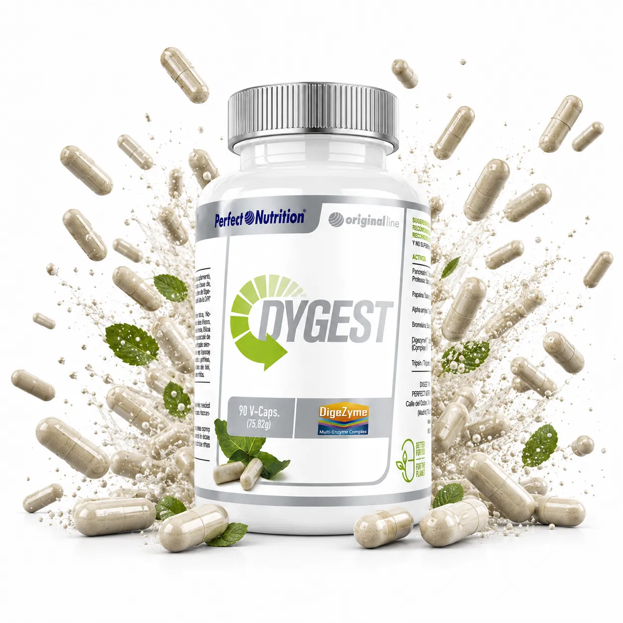 DYGES-TIVE 90 CAPS PERFECT NUTRITION