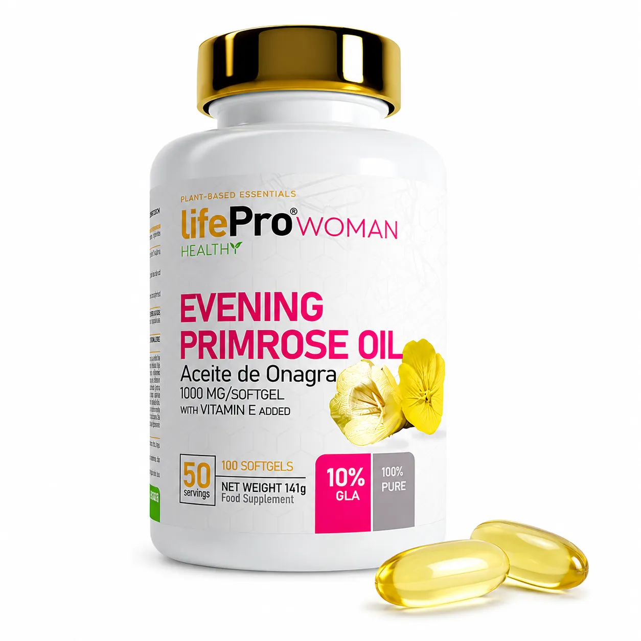 LIFE PRO ACEITE DE ONAGRA 100 CAPS