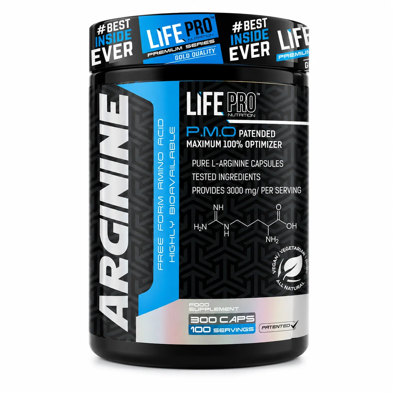 LIFE PRO ARGININE 300 CAPS 1 LIFE PRO ARGININE 300 CAPS