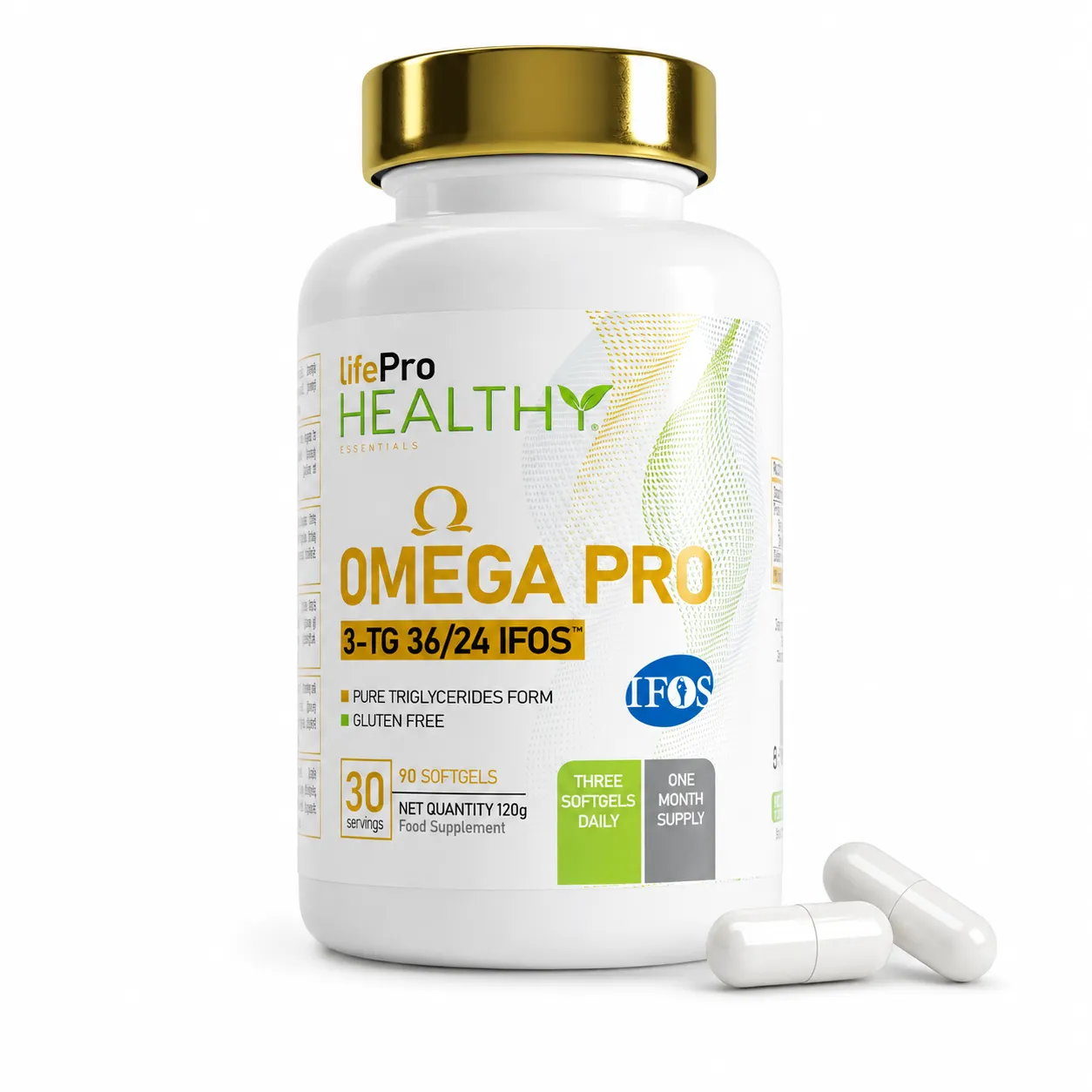 LIFE PRO OMEGA 3 PRO IFOS TG36/24 90CAPS