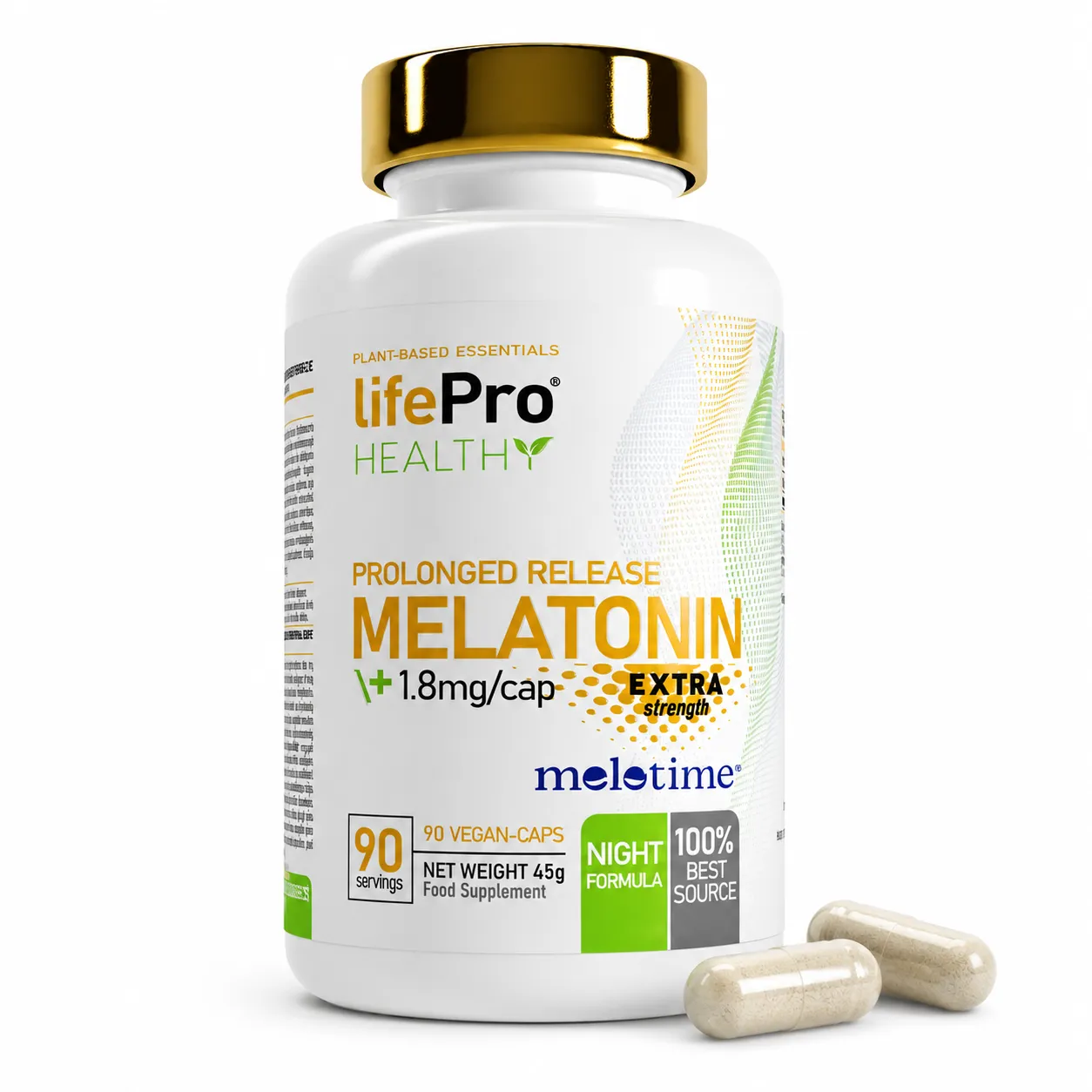 Inicio 98 LIFE PRO PROLONGED RELEASE MELATONINA 90 CAPS