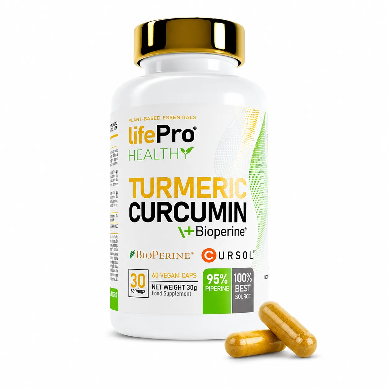 LIFE PRO TURMERIC CURCUMIN 60 CAPS
