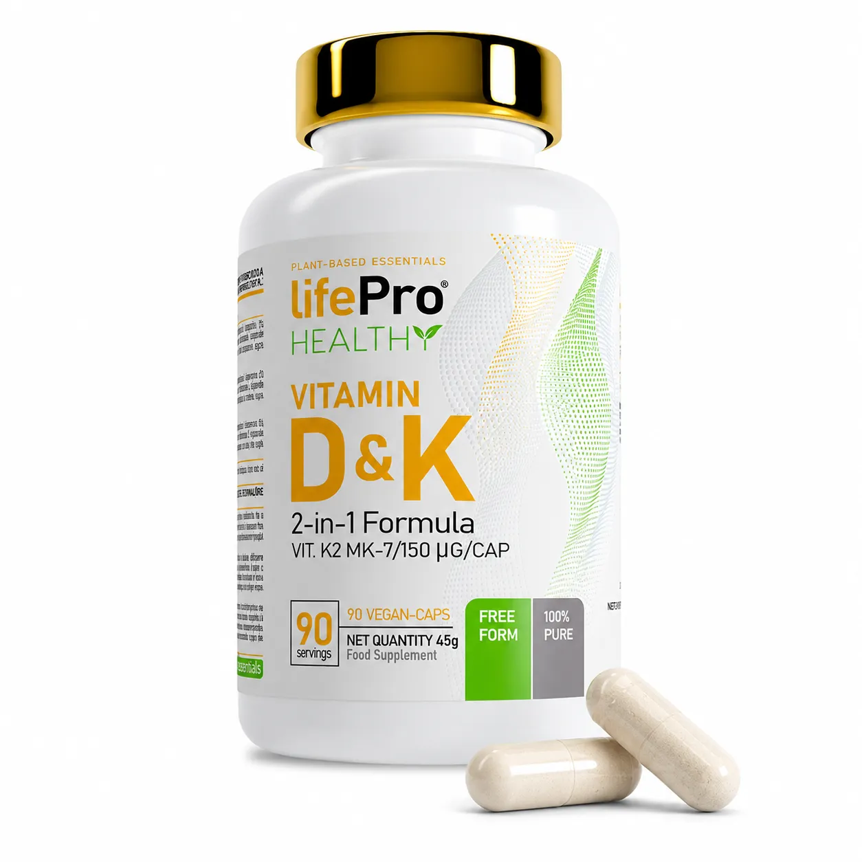 LIFE PRO VITAMIN D&K 90 CAPS