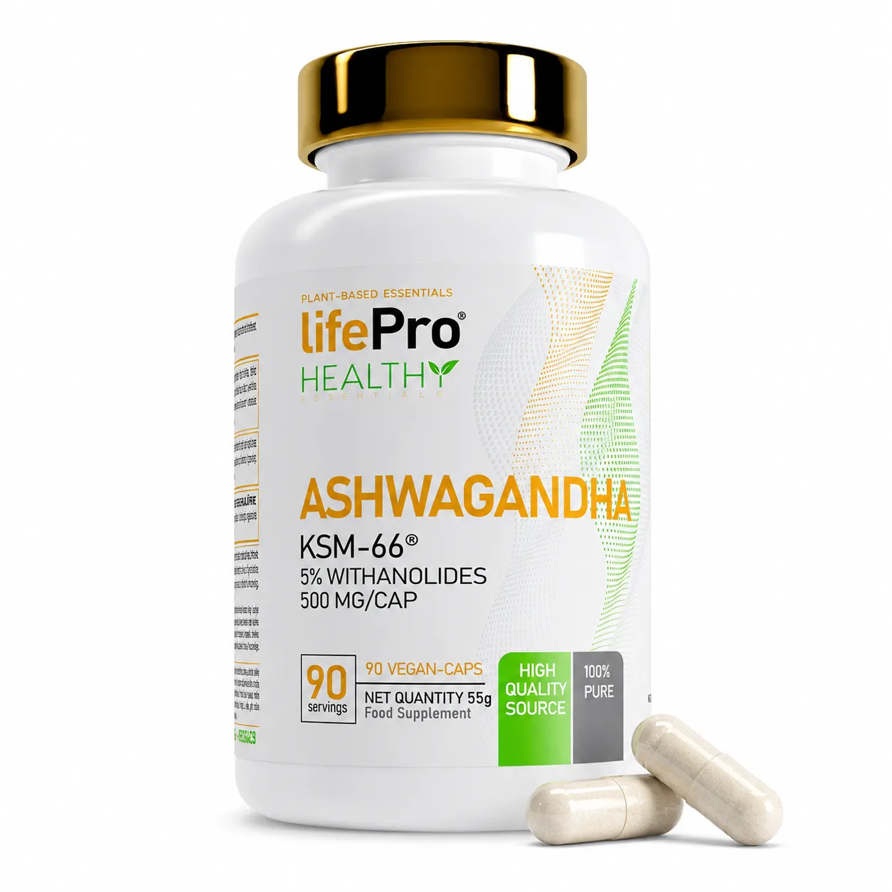 LIFE PRO ASHWAGANDHA 90 CAPS