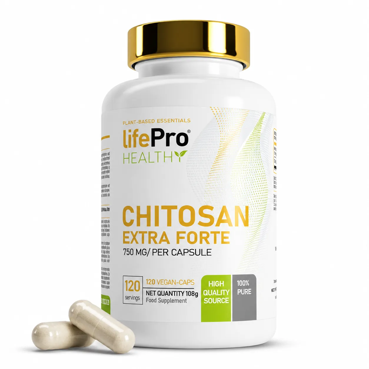 Inicio 101 LIFE PRO CHITOSAN EXTRA FORTE 120 CAPS