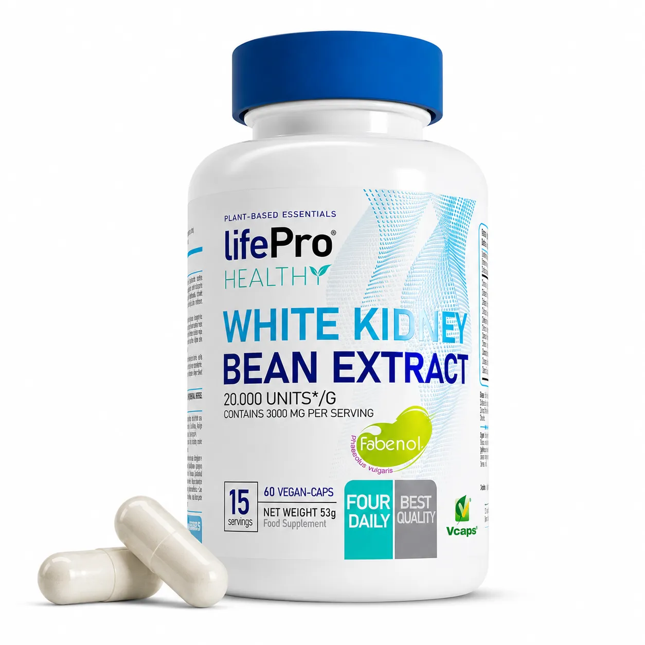 LIFE PRO WHITE KIDNEY BEAN EXTRACT 60 CAPS
