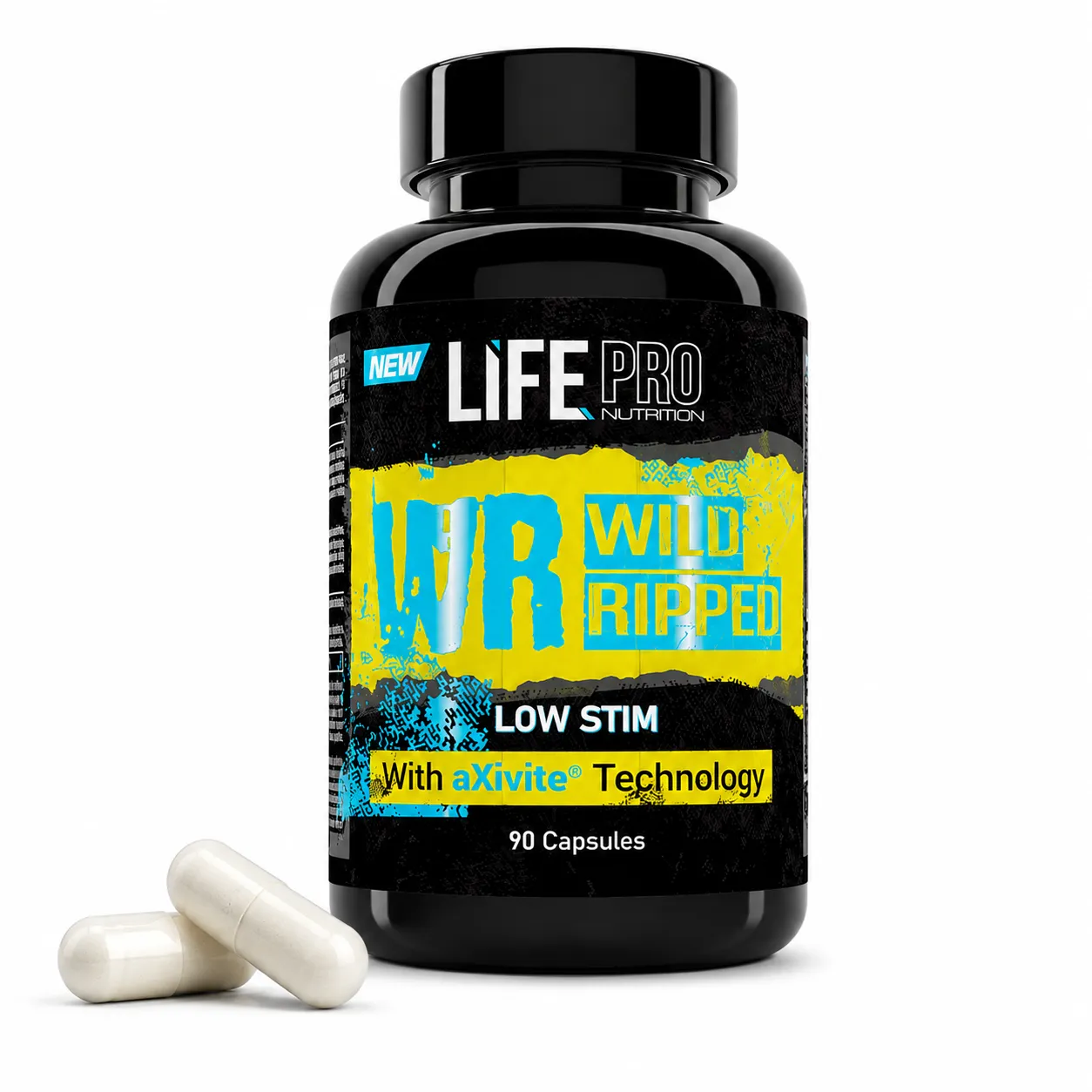 LIFE PRO WILD RIPPED LOW STIM 90 CAPS