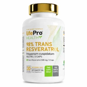 LIFE PRO TRANS RESVERATOL 98% 60 CAPS