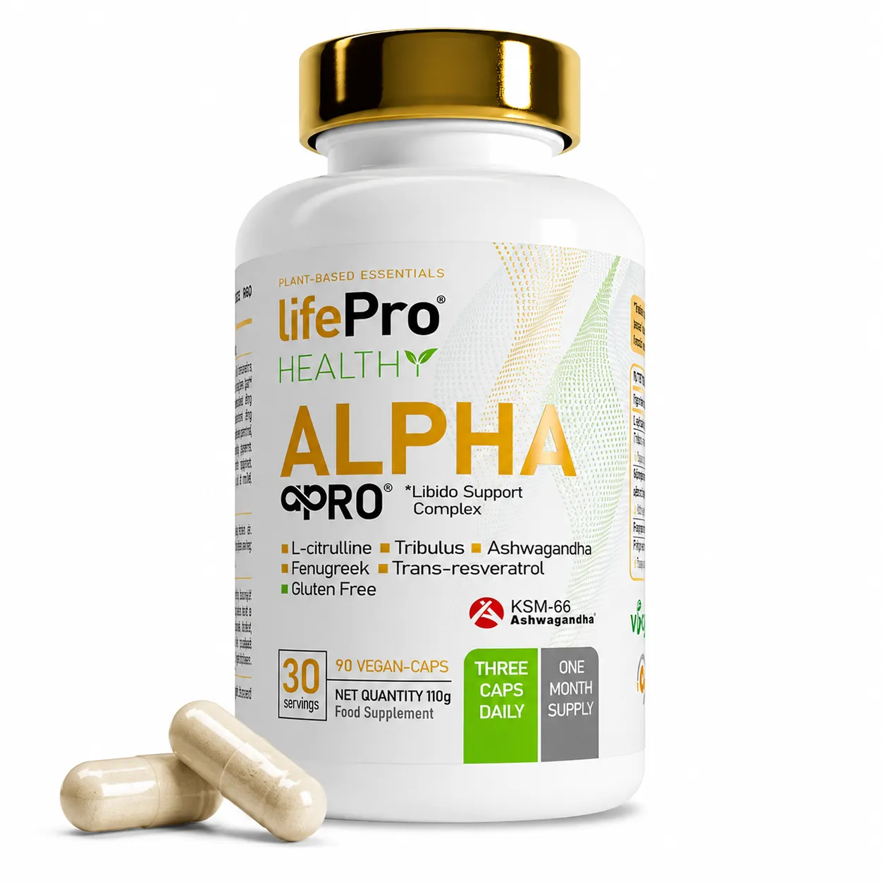 Inicio 115 LIFE PRO ALPHA PRO 90 CAPS