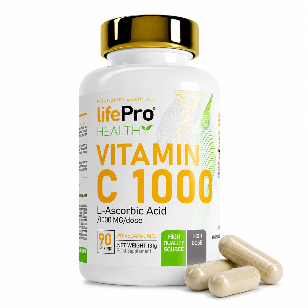 LIFE PRO VITAMINA C1000 90 CAPS