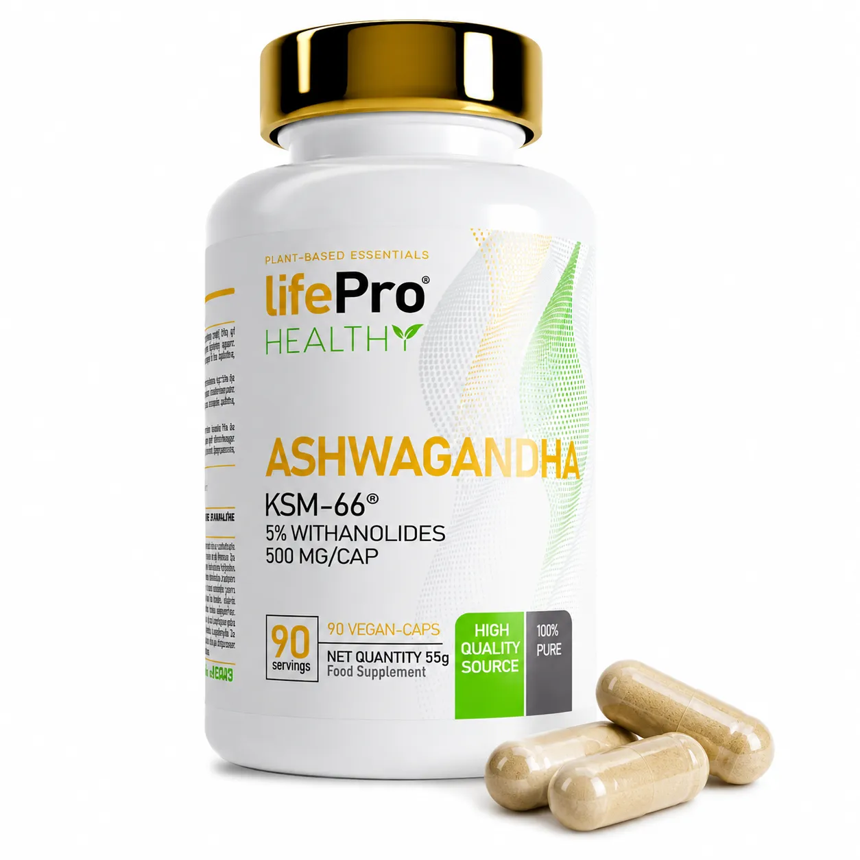 LIFE PRO ASHWAGANDHA 90 CAPS