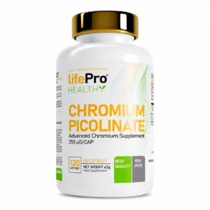 LIFE PRO PICOLINATO DE CROMO 120 CAPS