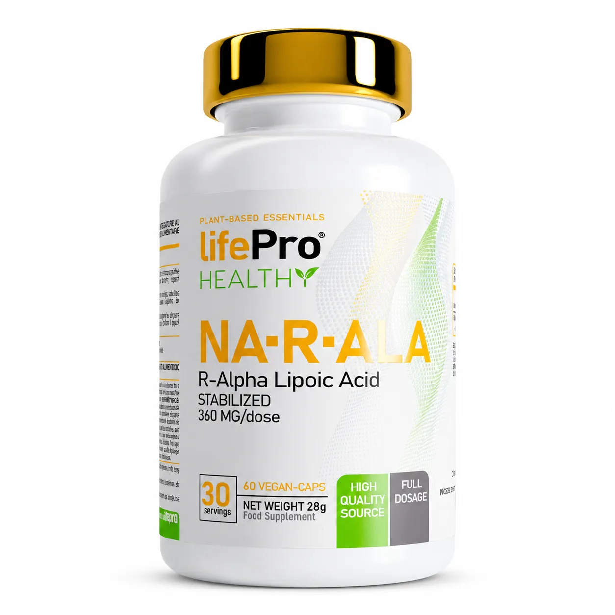 LIFE PRO NA-R-ALA 60 CAPS 1 LIFE PRO NA-R-ALA 60 CAPS