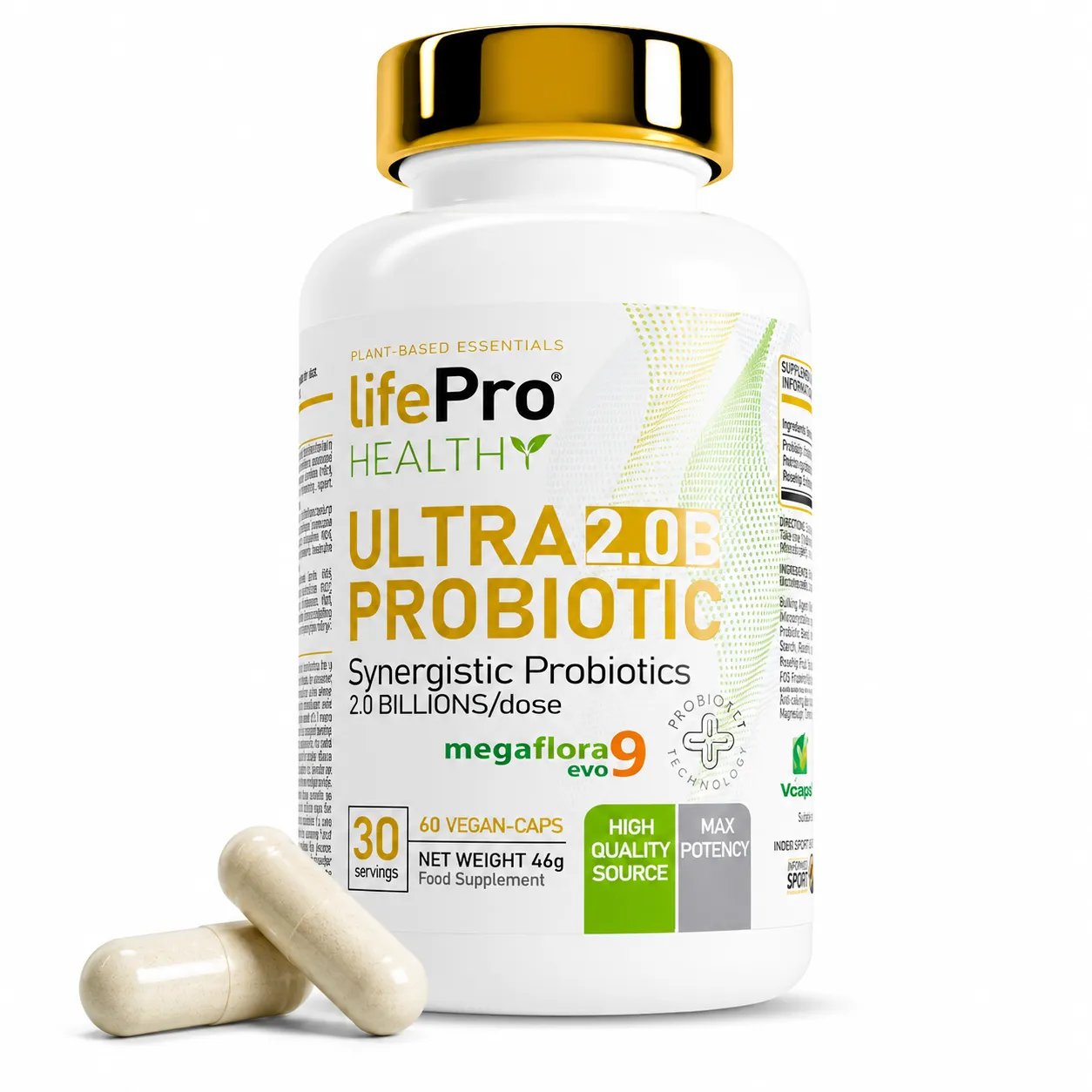 LIFE PRO ULTRA 2.0 PROBIOTIC 60 CAPS