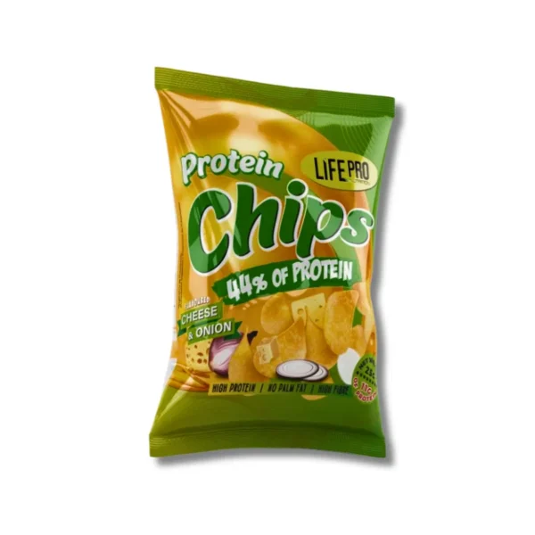 LIFE PRO CHIPS 25GR CHEESE ONION