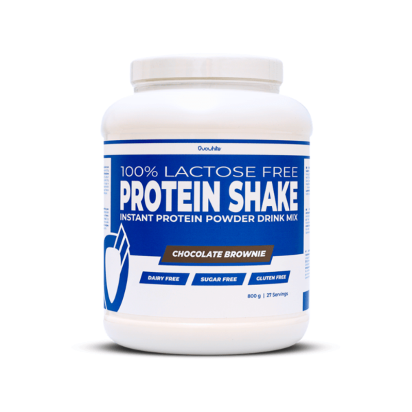 OVOWHITE PROTEIN SHAKE – CHOCOLATE BROWNIE 800G