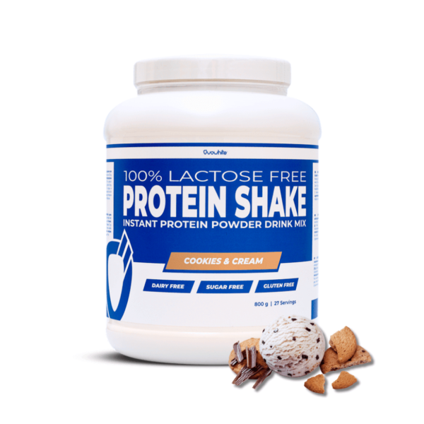 OVOWHITE PROTEIN SHAKE COOKIES & CREAM 800G