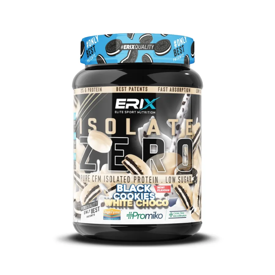 ERIX ISO ZERO BLACK COOKIES WHITE CHOCO 900GR 1 ISO ZERO Black Cookies White Choco