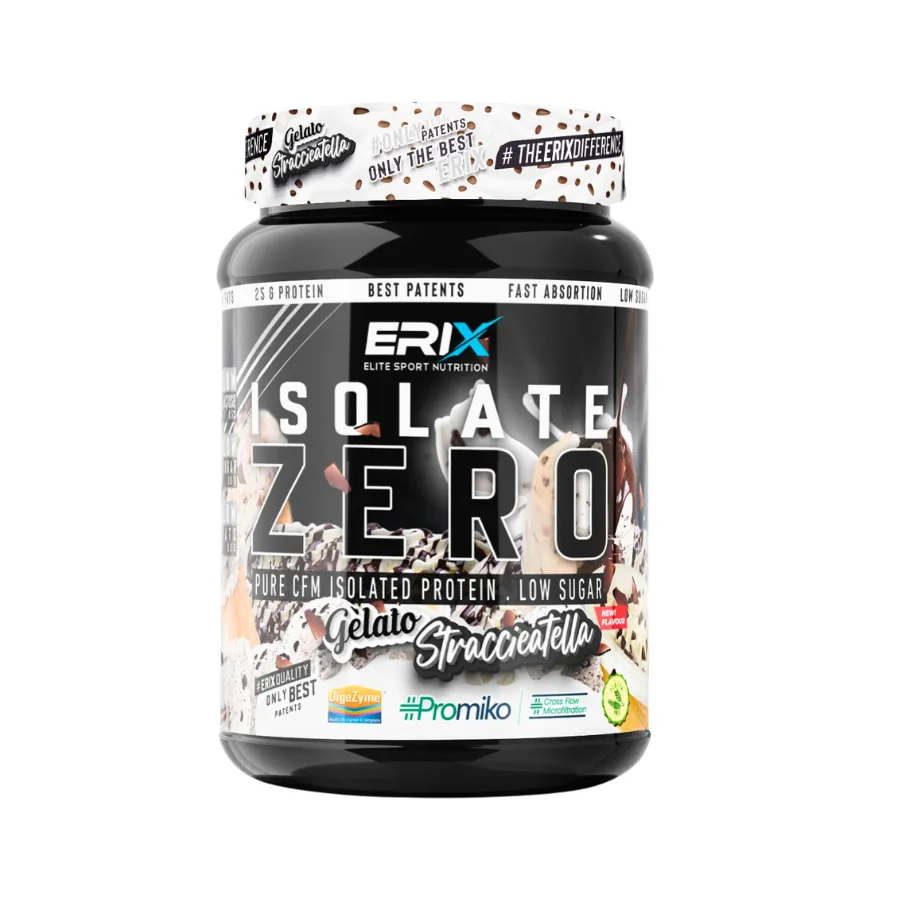 ERIX ISO ZERO GELATO STRACCIATELLA 900GR 1 ERIX ISO ZERO GELATO STRACCIATELLA