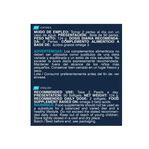 ERIX PURE OMEGA 3 90PERLAS - Imagen 4