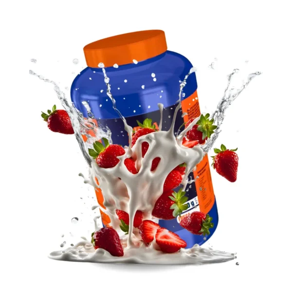 MEGA PLUS ISOLATE HIDROLIZADA FRESA 1KG - Imagen 2