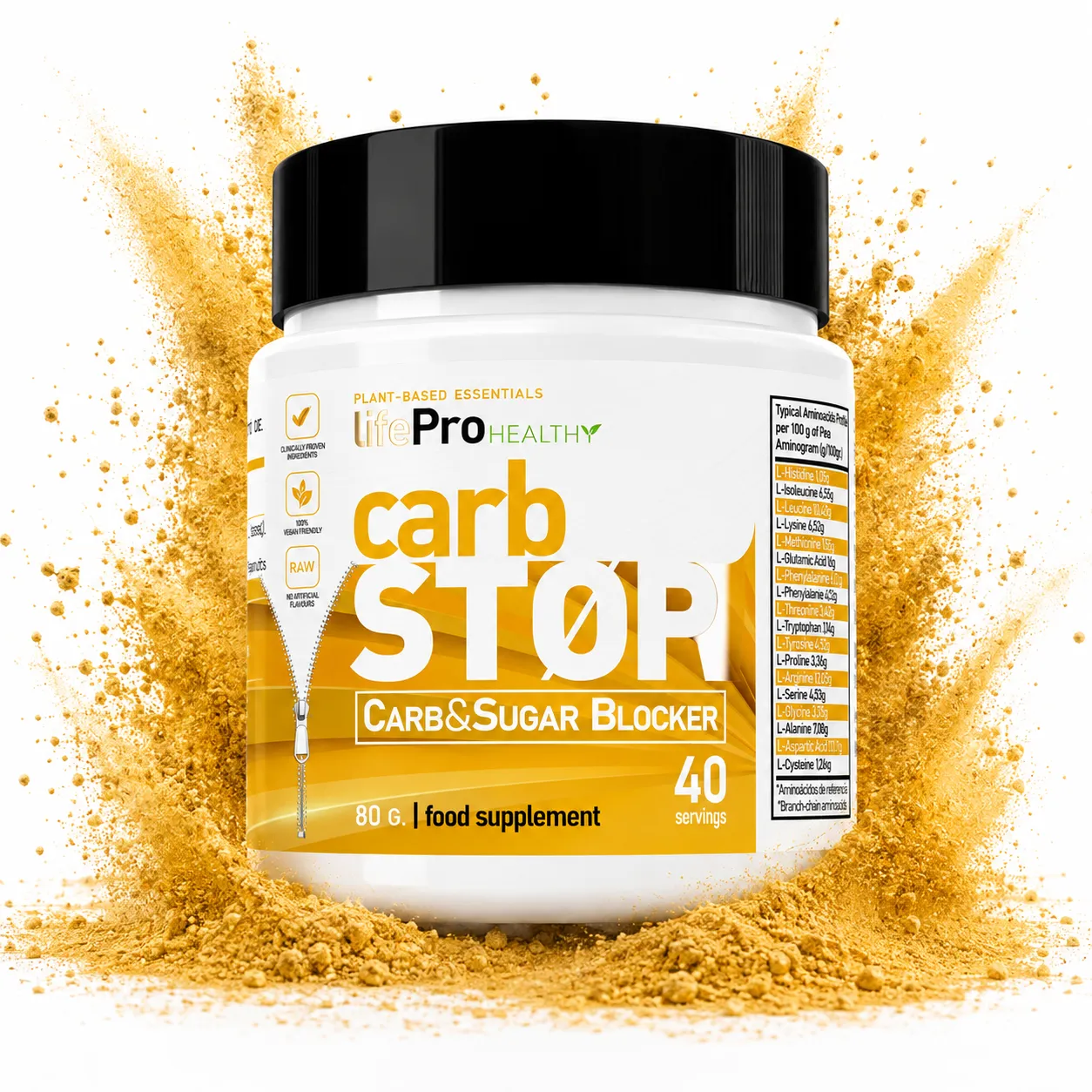 LIFE PRO CARB STOP 80GR 1