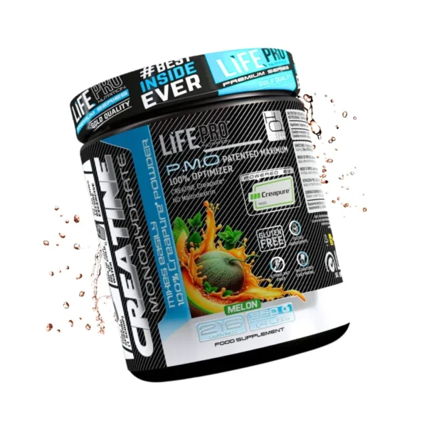 LIFE PRO CREATINE CREAPURE 650GR MELON - Imagen 2