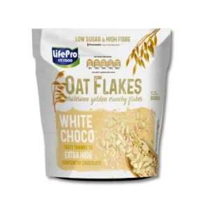 LIFE PRO OAT FLAKES WHITE CHOCO