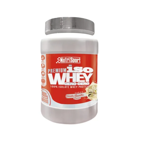 NUTRISPORT ISO WHEY ZERO 1KG VAINILLA
