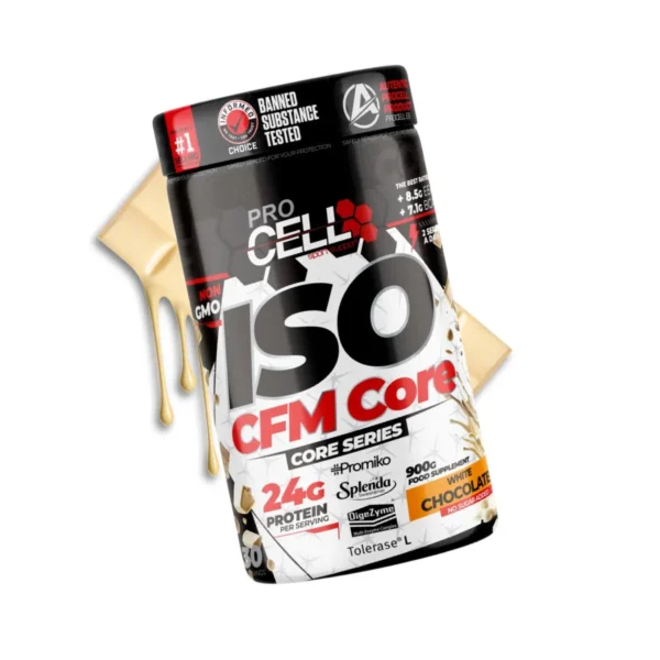PRO CELL ISO CFM CORE CHOCOLATE BLANCO 900G - Imagen 2