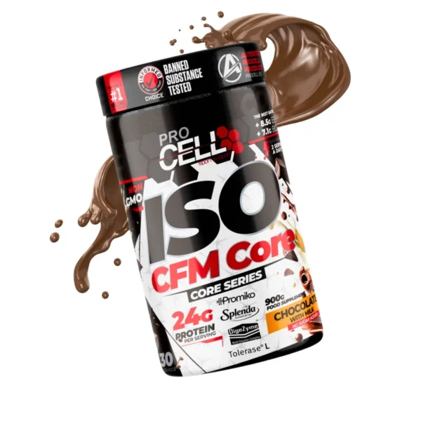 PRO CELL ISO CFM CORE CHOCOLATE CON LECHE 900G - Imagen 2