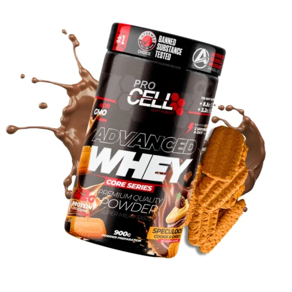PRO CELL WHEY SPECULOOS COOKIES AND CHOCO 900G - Imagen 2