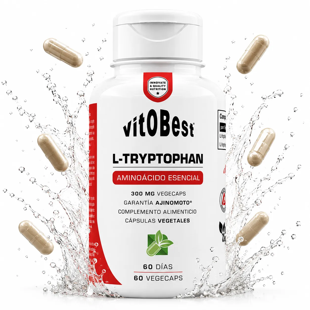 VITOBEST L-TRYPTOPHAN 60 CAPS 1
